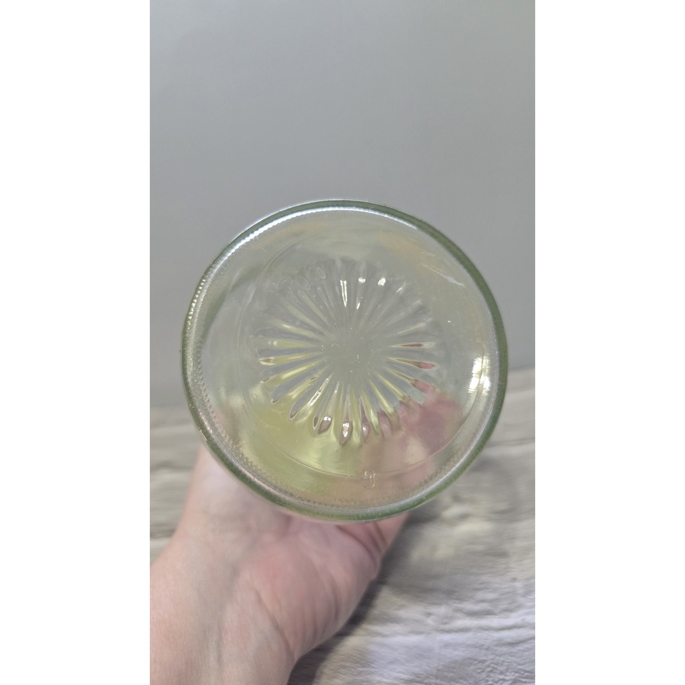 Vintage 1970's Log Cabin Federal Eagle Glass Syrup Bottle With Plastic Lid/Dispe - Picture 3 of 5